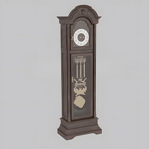 Modern Clock European Style 3d model