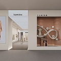 Modern Clothing Store 3d model