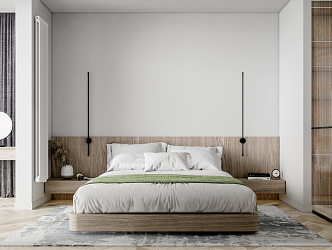 Modern Bedroom 3d model