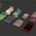 Diverse Bed Furniture Collection With Single Double And Bunk Bed Designs