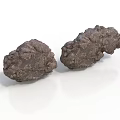 Natural Wooden Stone Decorative Blocks With Rough Surface And Home Decor Use