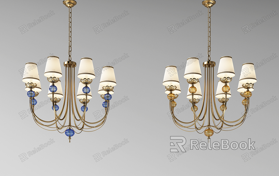 European-style chandelier metal chandelier combination model