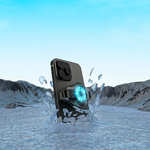 Mobile Phone Radiator Glacier 3d model