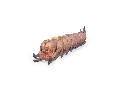 caterpillar insect mutant organism model