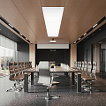 Modern Conference Room 3d model