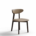 Italian Minimalist Dining Chair 3d model