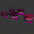 Various Stylish Hats For Daily Use With Different Colors And Decorative Bands