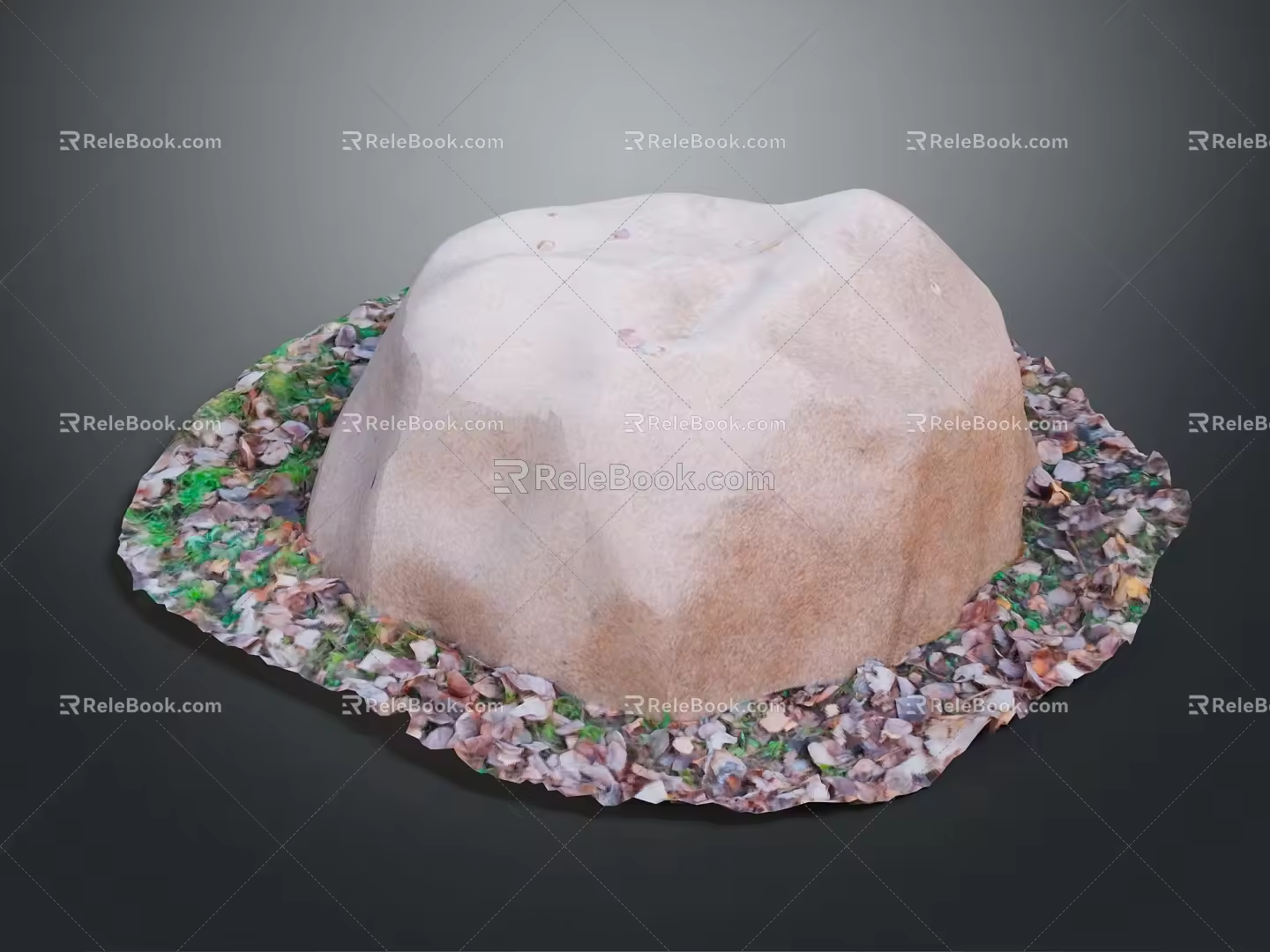 Rock Block Rock Block Rock Specimen Boulder Big Stone Block Rock Stratum Rock Stratum Rock Stratum Rock 3d model