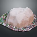Rock Block Rock Block Rock Specimen Boulder Big Stone Block Rock Stratum Rock Stratum Rock Stratum Rock 3d model