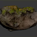 Rock Block Rock Block Rock Specimen Boulder Big Stone Block Rock Stratum Rock Stratum Rock Stratum Rock 3d model