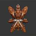 Modern robot spider robot mecha spider sci-fi spider 3d model