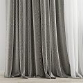 Modern Curtains 3d model