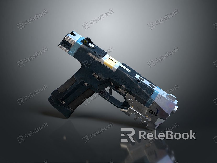 pistol semi-automatic pistol automatic pistol modern weapon hot weapon hot weapon gun military model