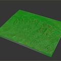 Geography, topography, mountain shape, ridge, ridge, valley, mountain range, canyon, geomorphology, mountain peak, mountain body 3d model