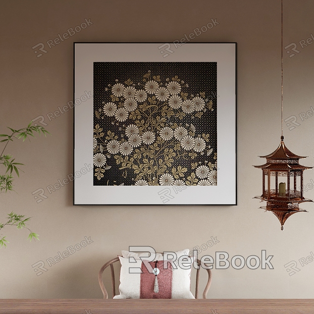 New Chinese Decorative Painting model