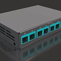 VIGOROUS 802.3af 48V PoE Ethernet Switch Electronic Appliance With Ports And Indicators