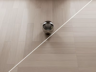 Modern Wood Flooring 3d model