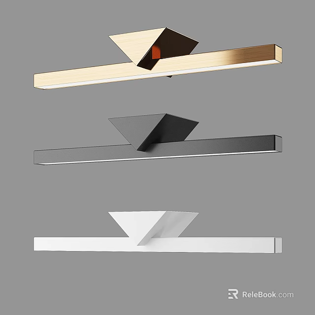 Modern Minimalist Wall Lamps With Black White And Wood Design For Interior Decoration 3d model 