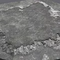 Hill platform island stone platform 3d model