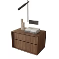 Bedside table 3d model