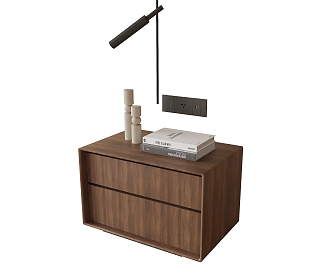 Bedside table 3d model