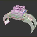 Industrial Mechanical Claw Device For Heavy Duty Material Handling With Multi Jaw Grip Design