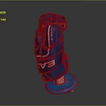 Blue Athletic Sports Glove With EASTON Brand And Nike Logo Design