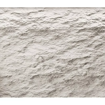 White Textured Background Wall With Natural Rough Surface And Decorative Finish 3d model