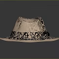 Hat Straw Hat Realistic Model Cartoon Model PBR Model Game Model 3d model