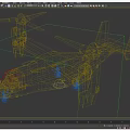 Modern Fighter Jet With Twin Rotors Tiltrotor Wings And Silver Military Airframe Design