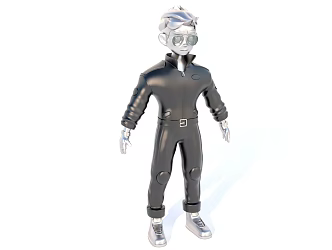 Mannequin clothes 3d model