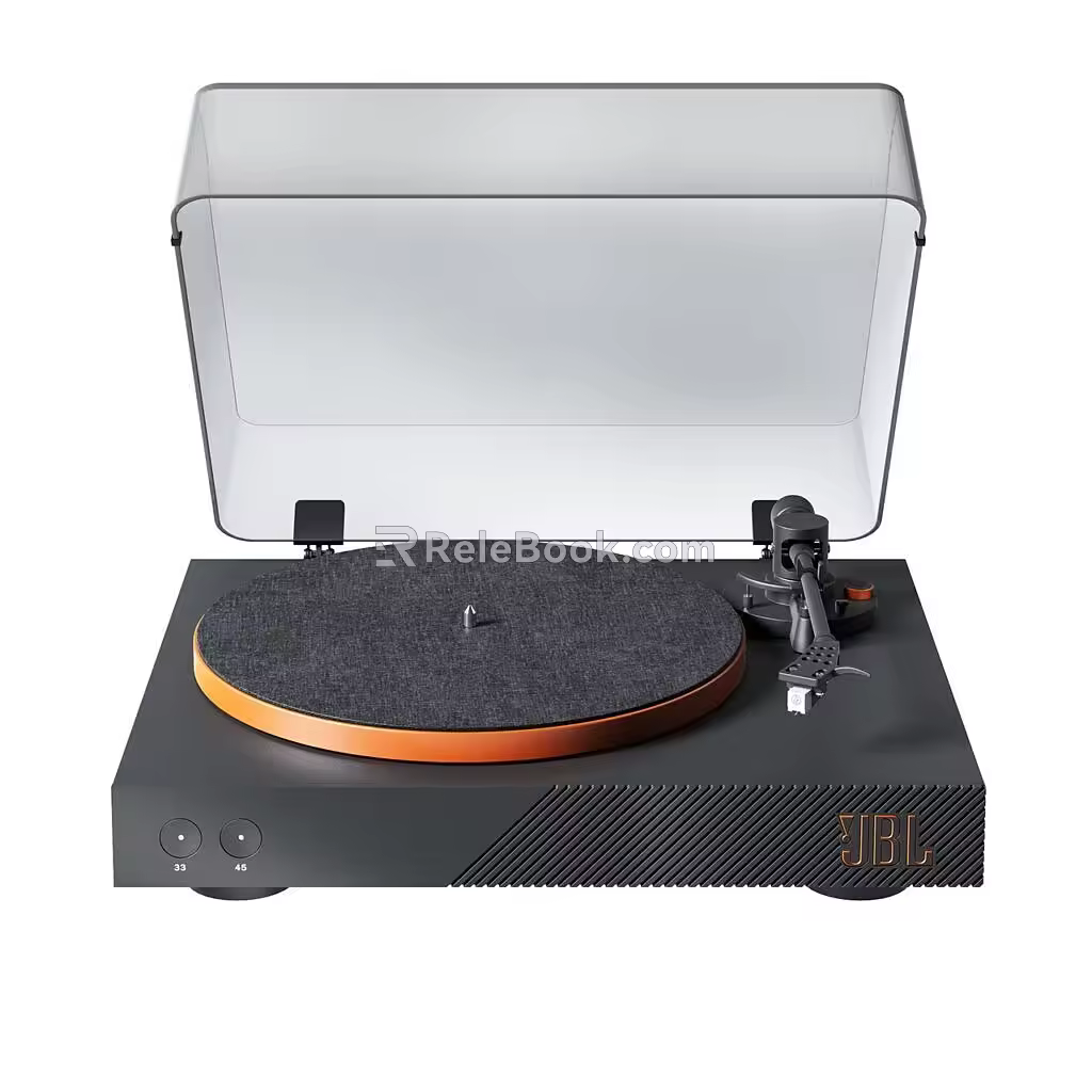record player 3d model