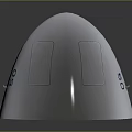 Modern Cockpit Spaceship Cockpit Spaceship Cabin 3d model