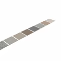 Geometric Floor Tiles Design With Beige Gray Brown Patterns And Striped Shapes