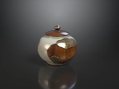 Luxury New Chinese Style Sofa And Tea Table Set With Exquisite Wood Grain Ceramic Decoration 3d model