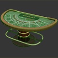 Gambling Table Poker Table Casino Casino Furniture Casino Table Card Table Betting Table Table Poker Table 3d model