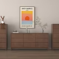 Side Cabinet 3d model