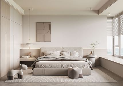 Modern Bedroom 3d model