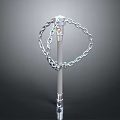 Scepter Ancient Scepter Cane Ancient Scepter Magic Scepter Metal Scepter Classical Scepter Magic Scepter 3d model