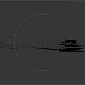 Futuristic Gray Spacecraft Design With Advanced Cosmic Exploration Structure And Thrusters