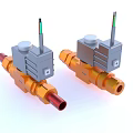 Solenoid valve ball valve gate valve pressure valve regulating valve manual valve pipeline valve solenoid valve with coil valve water valve butterfly valve 3d model