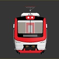 Train Light Rail Metro High Speed Rail EMU Train High Speed Train High Speed Train High Speed Locomotive EMU 3d model