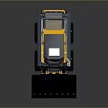 DEVELON Skid Steer Loader Featuring Dark Blue Yellow Black Color Large Wheels And Front Bucket