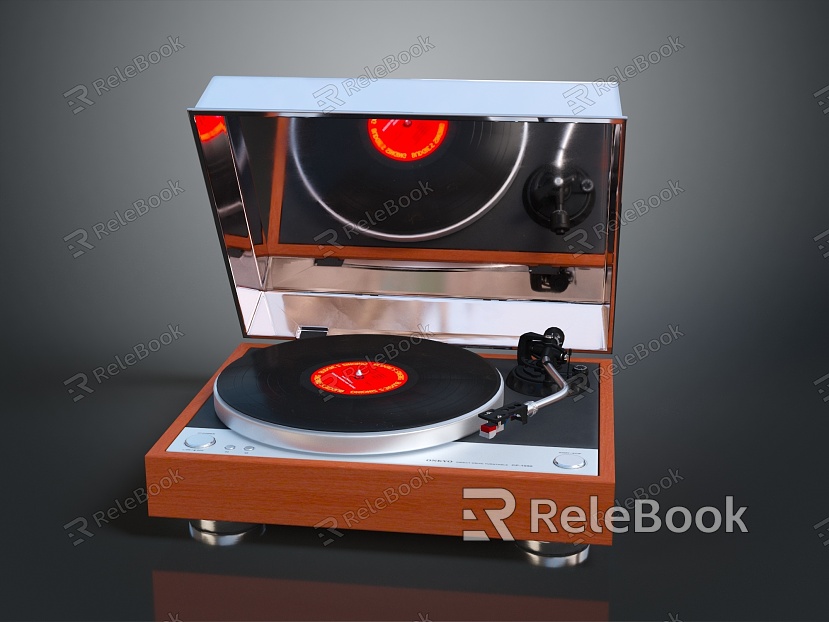 Jukebox Old-fashioned record player film machine Old-fashioned film player record player Old-fashioned record player music equipment model