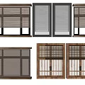Various Window Blinds Designs With Wooden Fabric Materials And Modern Traditional Styles For Home Decoration