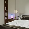 Modern Bedroom Interior Design With Comfortable Bed Decorative Artwork And Soft Lighting