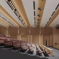 Report Hall 3d model