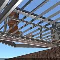 Industrial Equipment Metal Frame Structure With Precise Measurement Dimensions