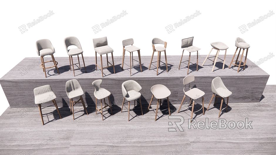 Nordic Bar Chair model