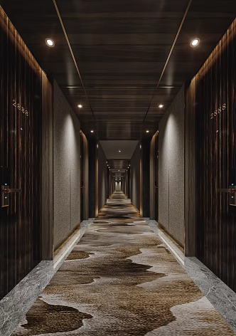 Modern Away Hotel Elevator Away 3d model